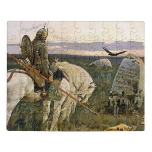 “The Knight at the Crossroads” by Victor Vasnetsov Jigsaw Puzzle