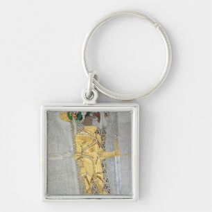 The Knight detail of the Beethoven Frieze Keychain