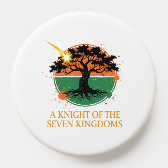 The Knight’s Crest - Minimalist Fantasy PopSocket (Popsocket)