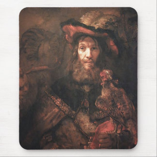 The Knight with the Falcon/St. Bavo Mouse Pad