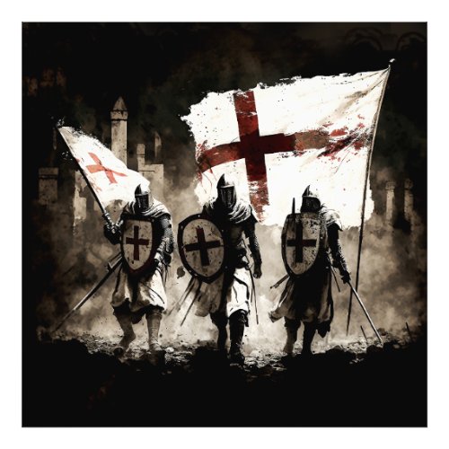 The Knights Templar Enter the Holy City   Photo Print
