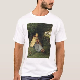 The Knitter or, The Seated Shepherdess, 1858-60 T-Shirt