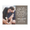 The Knot Save The Date Card - Rustic Bark