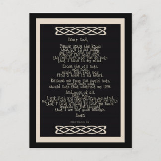 The Knots Prayer Postcard
