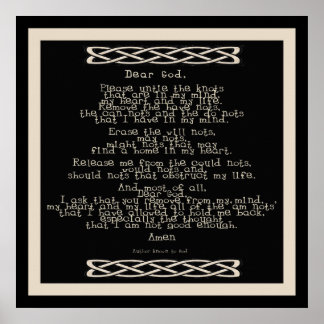 The Knots Prayer Poster