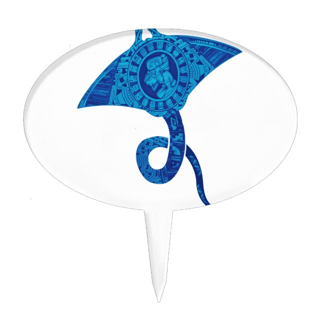 The known oceans cake topper (Front)