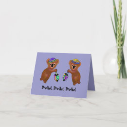 The Koala Dreidel Game Cards