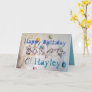 The Koala's Birthday Party Watercolour Girls Card