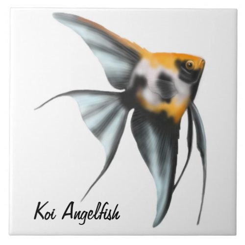 The Koi Angelfish Tile