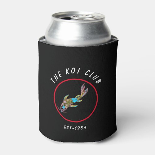 The Koi Club Personalized Insulated Can Cooler