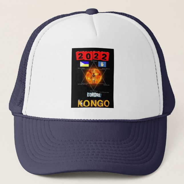 The Kongo Order 2022 Trucker Hat (Front)