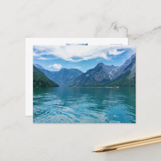 The Königssee in Bavaria, Berchtesgaden   Postcard