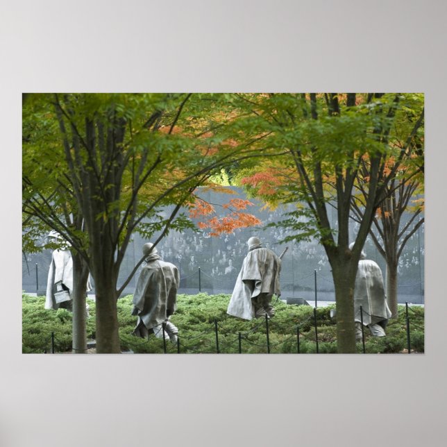 The Korean War Veterans Memorial Poster (Front)