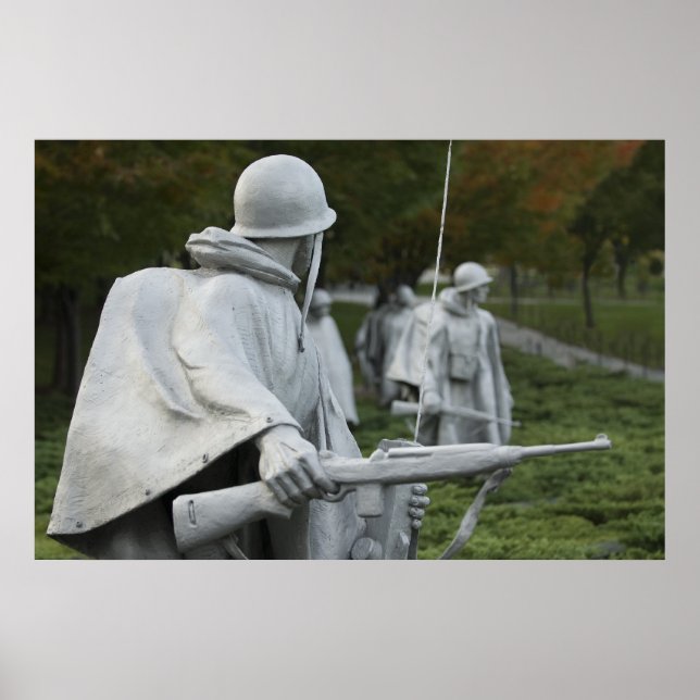 The Korean War Veterans Memorial Poster (Front)