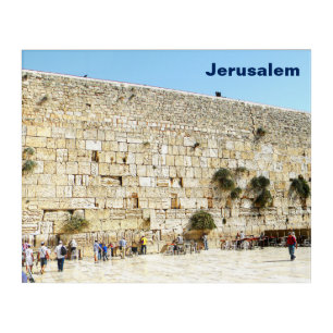 The Kotel - Western Wall Acrylic Print