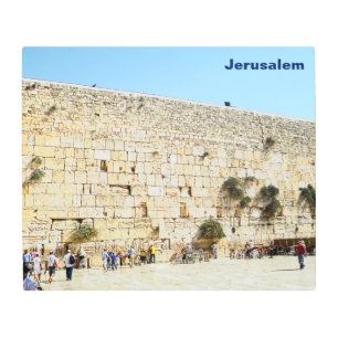The Kotel - Western Wall Metal Print
