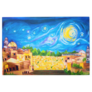 The Kotel "Western Wall" Metal Print