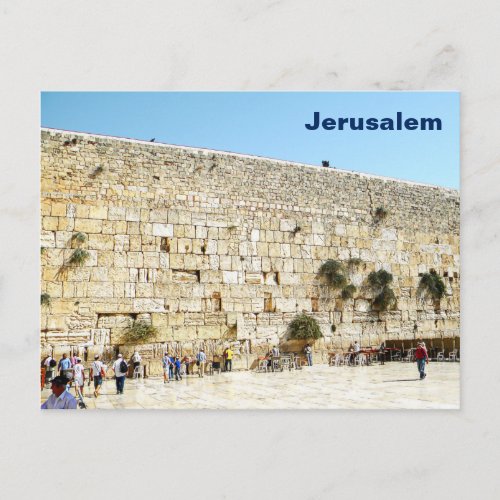 The Kotel _ Western Wall Postcard