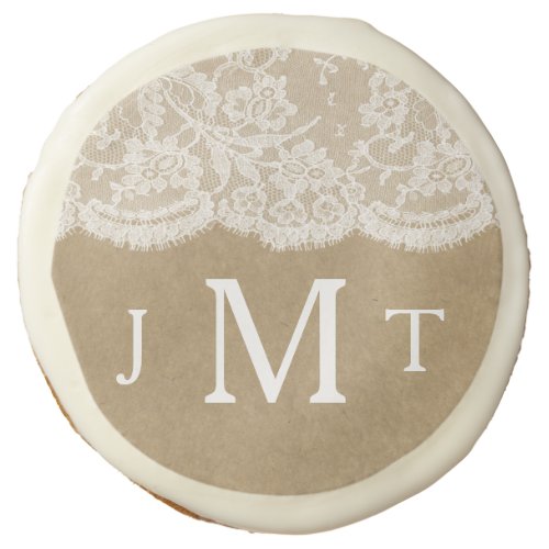 The Kraft  Lace Wedding Collection Sugar Cookie