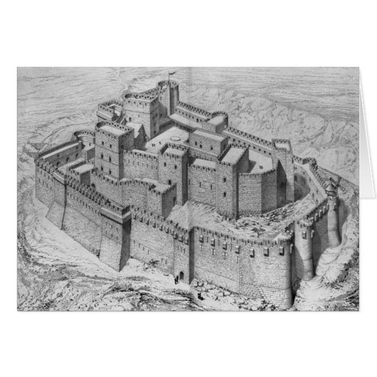 The Krak des Chevaliers, reconstruction Cards (Front Horizontal)