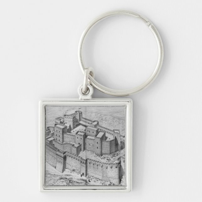 The Krak des Chevaliers, reconstruction Keychain (Front)