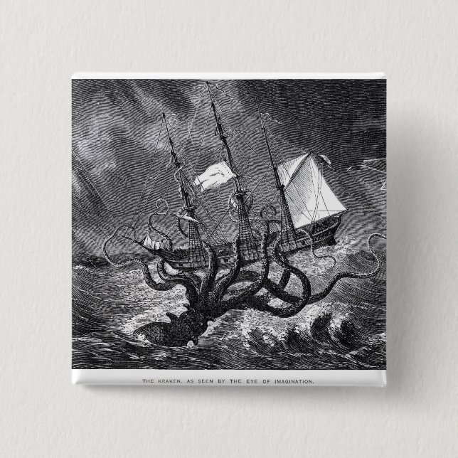 The Kraken Button (Front)