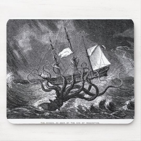 kraken mouse pad