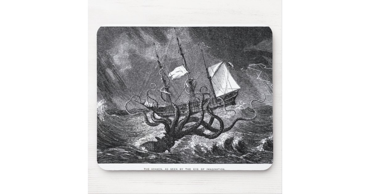 kraken mouse pad