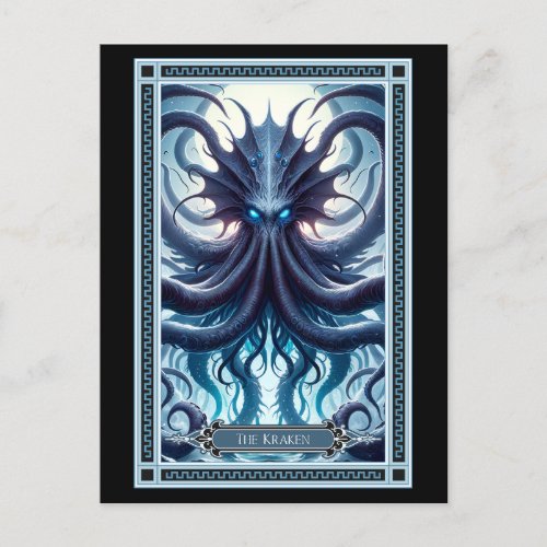 The Kraken Tarot Card