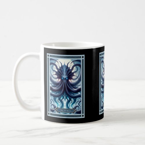 The Kraken Tarot Card Coffee Mug