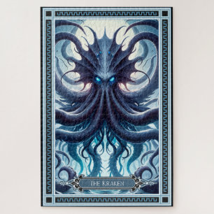 The Kraken Tarot Card Jigsaw Puzzle