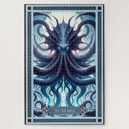 The Kraken Tarot Card Jigsaw Puzzle