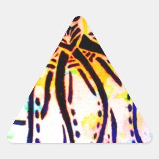 The Kraken Triangle Sticker