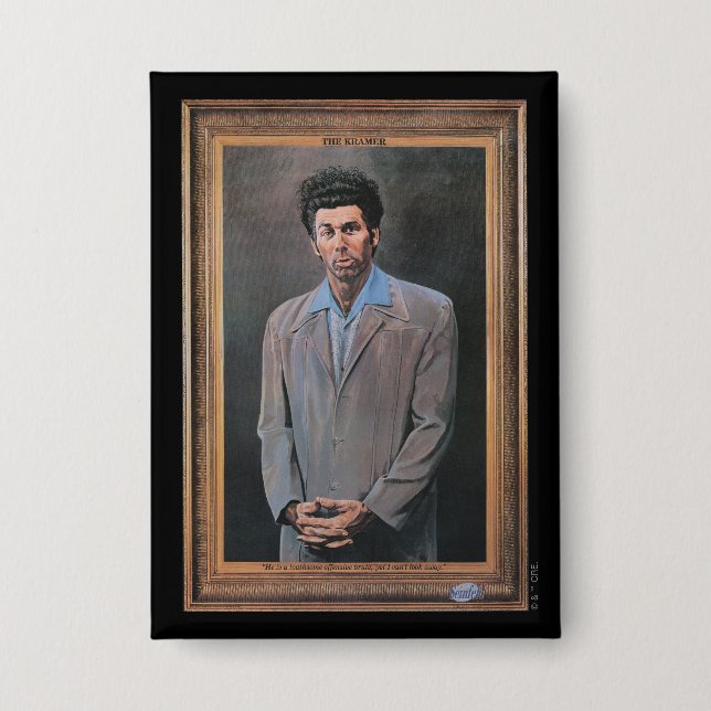 The Kramer Portrait Button (Front)