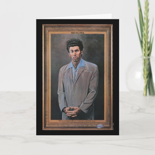 The Kramer Portrait Card (Front)
