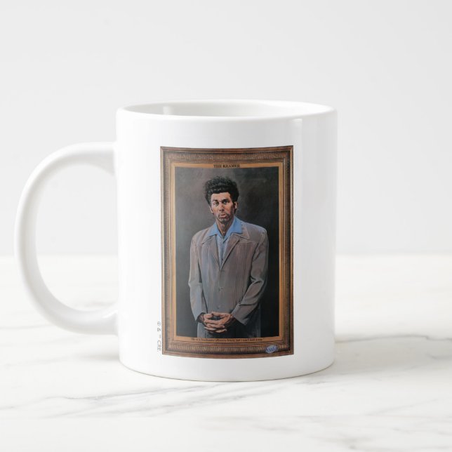 The Kramer Portrait Giant Coffee Mug (Left)