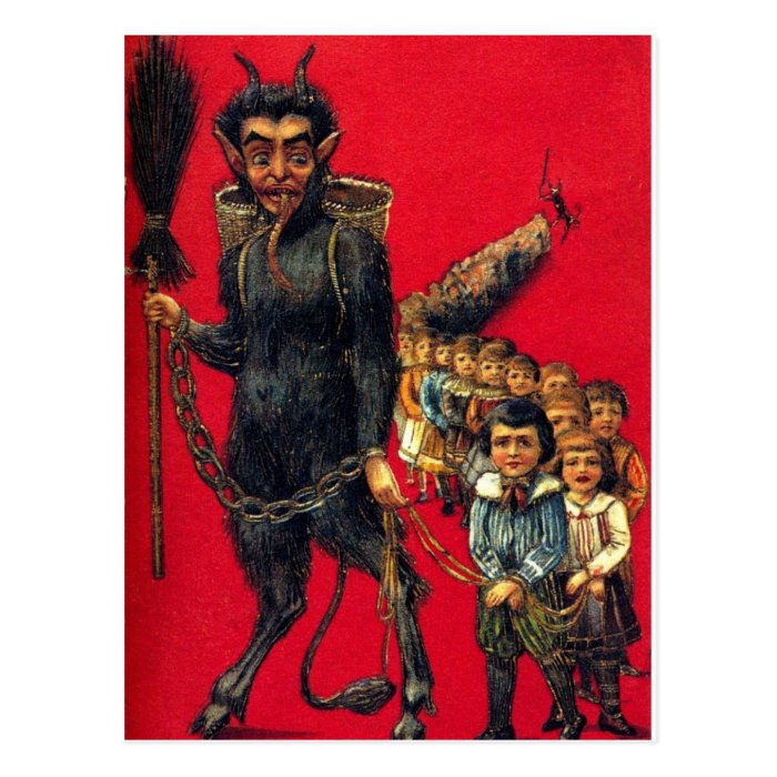 The Krampus Post Card