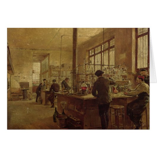 The Laboratory, 1887 Cards (Front Horizontal)