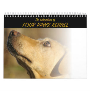 The Labradors of Four Paws Kennel Calendar