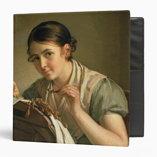 The Lacemaker, 1823 Binder (Front/Inside)