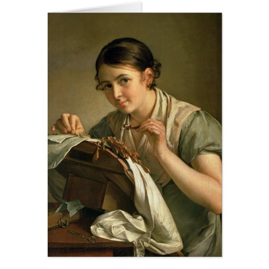 The Lacemaker, 1823 Cards (Front)
