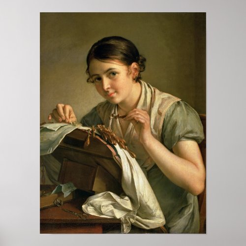 The Lacemaker 1823 Poster