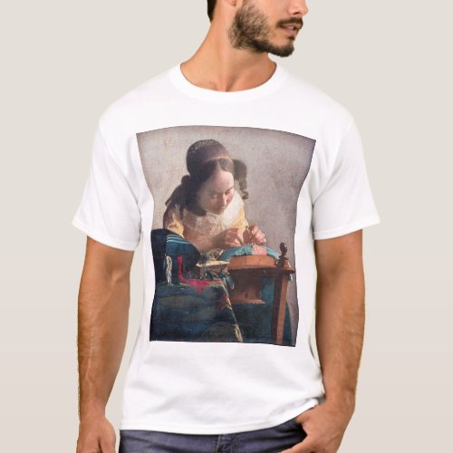 The Lacemaker Johannes Vermeer 1669_1670 T_Shirt