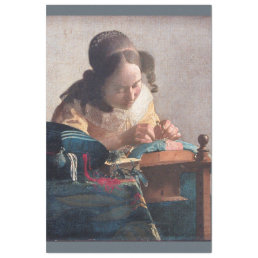 The Lacemaker, Johannes Vermeer, 1669-1670 Tissue Paper