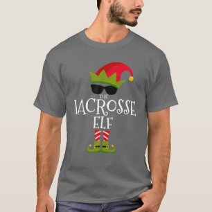 The Lacrosse Elf Matching Family Group Christmas G T-Shirt