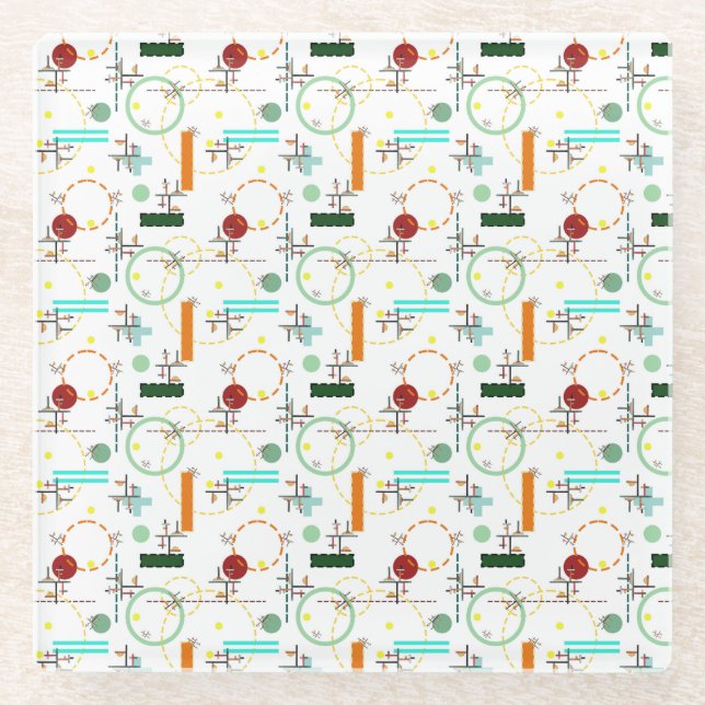 The Ladder Glass Coaster (Front)