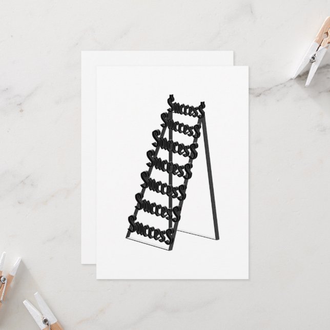 The Ladder of Success Invitation (Front/Back In Situ)