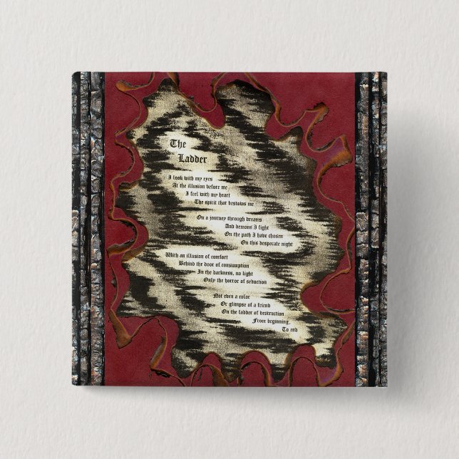 The Ladder Pinback Button (Front)