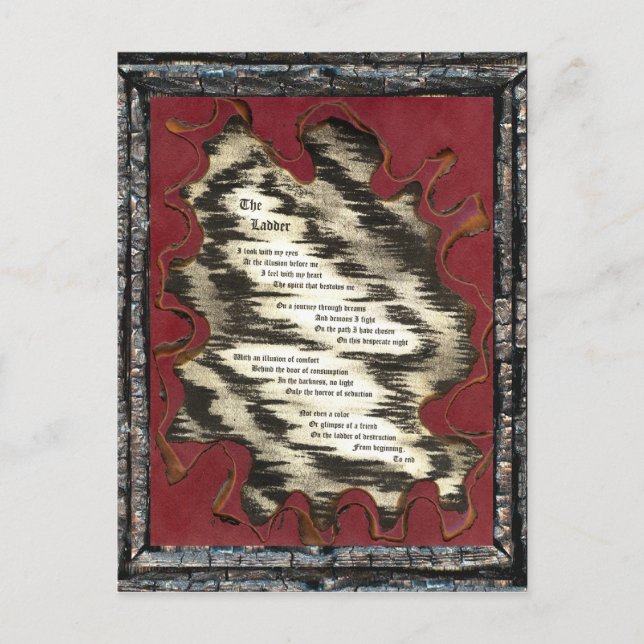 The Ladder Postcard (Front)