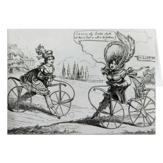 The Ladies Accelerator, 1819 Cards (Front Horizontal)